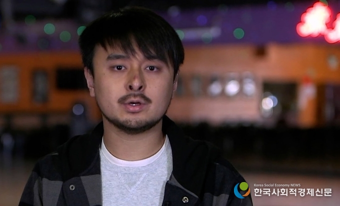용의자의 2차 총격을 막은 브랜든(Brandon Tasy)