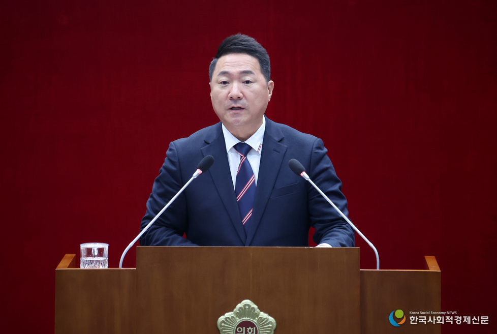 (사진)성남시의회 정용환 의원 5분 발언