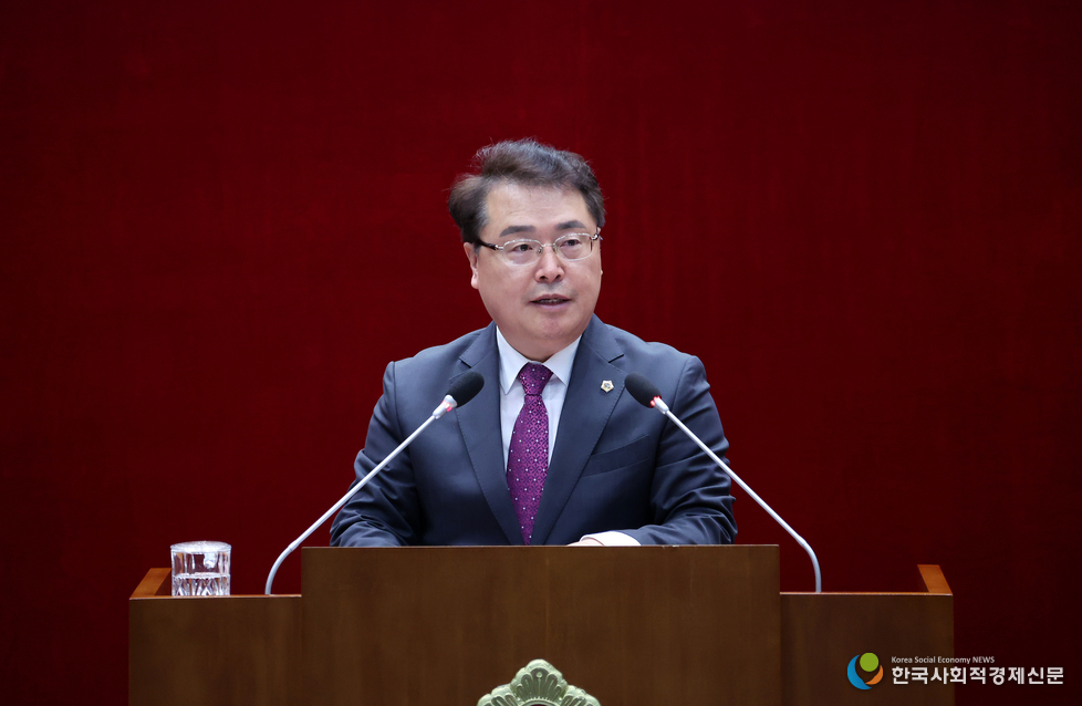 (사진)성남시의회 황금석 의원 5분발언