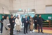 경기도교육청, 대설 피해 학교 방문해 안전 점검