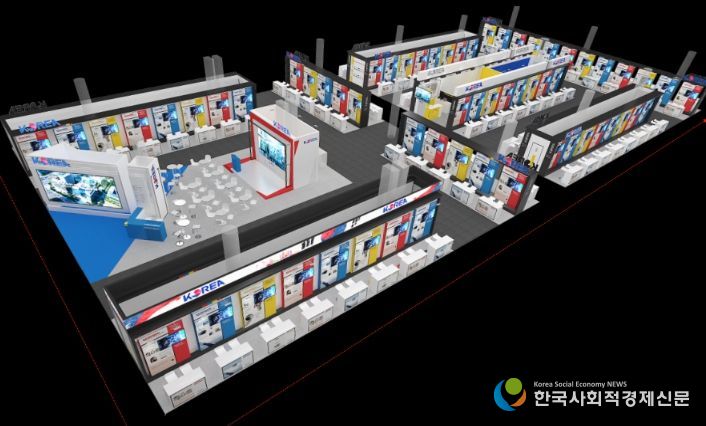 CES 2025 통합한국관 디자인