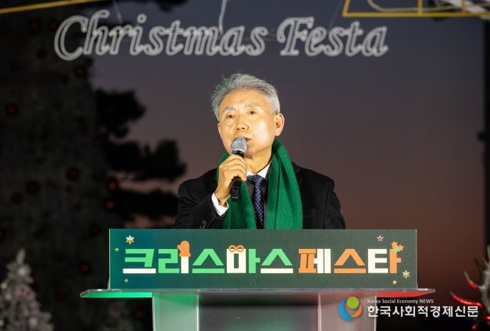 계양구, ‘2025 크리스마스 페스타’ 점등... 환상적인 겨울빛 축제 개막