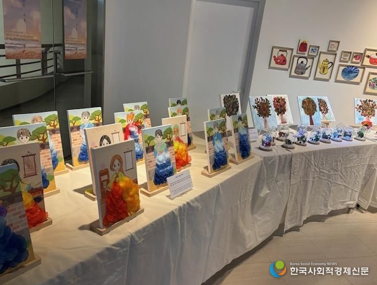 평택북부장애인복지관, 장애인 작품전시회 ‘시선의 머뭄’ 개최
